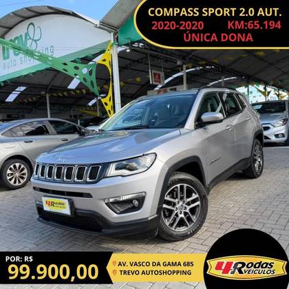 JEEP COMPASS 2.0 16V FLEX SPORT AUTOMÁTICO
